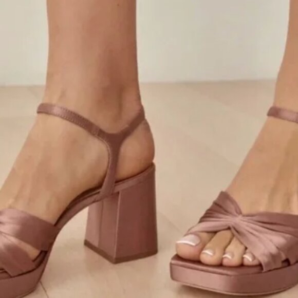 Reformation Maize Platform Sandal - Picture 2 of 3